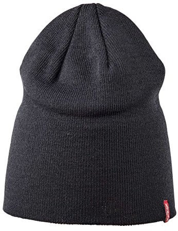 Levi's Unisex Otis Beanie Strickmütze, Blau (Blue), Medium (Herstellergröße: S/M)