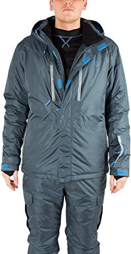 Gregster Herren Skijacke, Grau (015), L, 11350