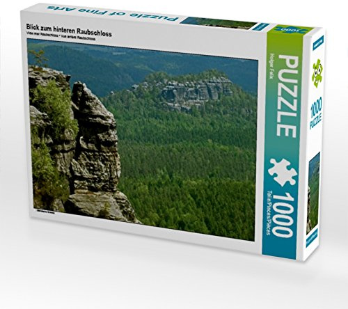 CALVENDO Puzzle Blick zum hinteren Raubschloss | 1000 Teile Lege-Größe 64 x 48 cm Foto-Puzzle für glückliche Stunden