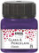 KREUL 16212 - Glass & Porcelain Classic violett, im 20 ml Glas, brillante Glas- und Porzellanmalfarbe auf Wasserbasis, schnelltrocknend, deckend