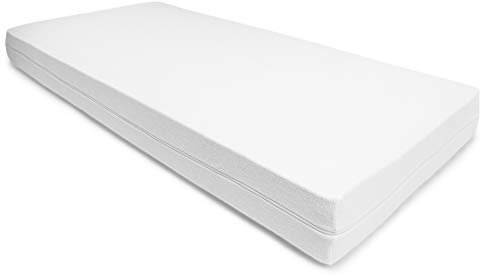 Dormisette Frottee-Matratzenvollschutz kompletten Schutz der gesamten Matratze – für einen gesunden Schlaf - in 16 Größen erhältlich, 200 x 200 x 34-40 cm