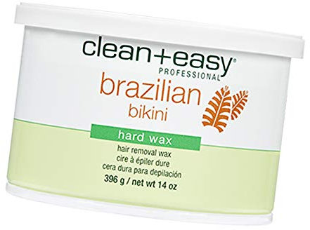 Clean + Easy Bikini Brasilianische Haarentfernung mit Hartwachs, 396 g