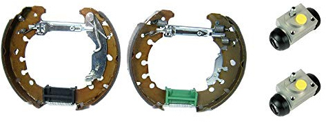 BREMBO Bremsbackensatz K59046 | Kompatibel mit: OPEL CORSA D, CORSA D Kasten/Schrägheck