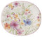 Villeroy & Boch Mariefleur Basic - Plato de desayuno ovalado (porcelana Premium, 23 x 19 cm) blanco/colorido