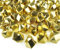Goodymax® Kristall-EIS 25 mm Gold 50 Stück - EIS Deko Steine Streudeko Diamanten Tischdeko Edelsteine Goldene Hochzeit Granulat