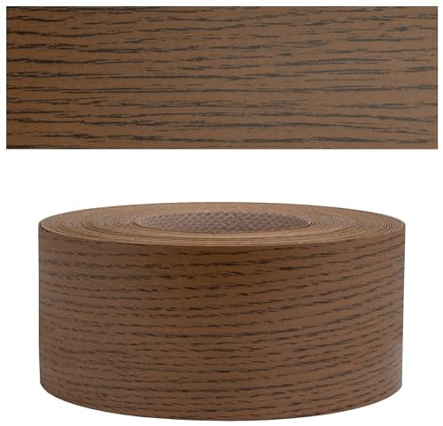 Mprofi MT® Kantenumleimer Eiche Rustik | 45 mm x 10 m | Melamin Kantenband | Bügelkantenumleimer für Regale und Möbelplatten | Kantenumleimer mit Schmelzkleber – 1341/45/10