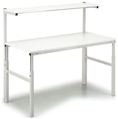 Treston Arbeitstisch TPH715 ESD höhenverstellbarer Montagetisch für Industrie, 1500 x 700 mm