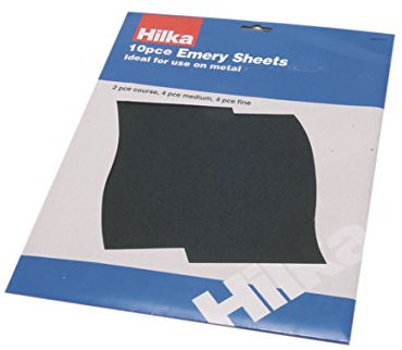 Hilka Emery Cloth Sheets 10 Sheets