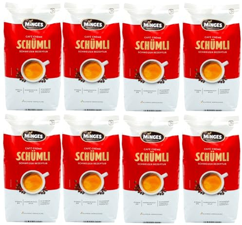 Minges Schweizer Schümli II Kaffee Bohnen 8kg (8x1kg)