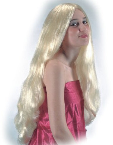 TH-MP Engelsperücke für Damen blond Langhaar Engel Perücke