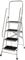 Home Discount® di Sicurezza, 4 gradini, con corrimano di Sicurezza Pieghevole Antiscivolo Safe, Heavy Duty