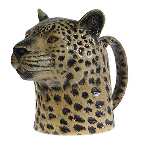 Quail Ceramics – jarra de leopardo – tamaño mediano