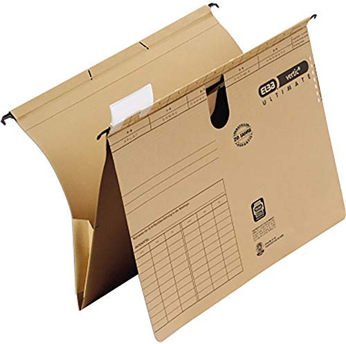 Elba 100552067 Hängemappen und Zubehör Taschenhefter vertic Ultimate braun