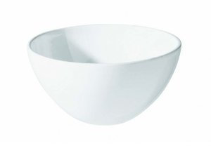 ASA 4776147 Schüssel - Schale - Salatschale - Obstschale - Keramik - weiß Ø 30 cm Höhe 15,5 cm