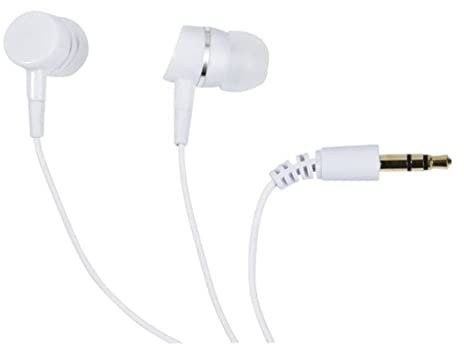 Vivanco SR 3041 bassbetonter Stereo In-Ear-Ohrhörer (109dB, 3,5mm Klinkenstecker, 1,2m) weiß