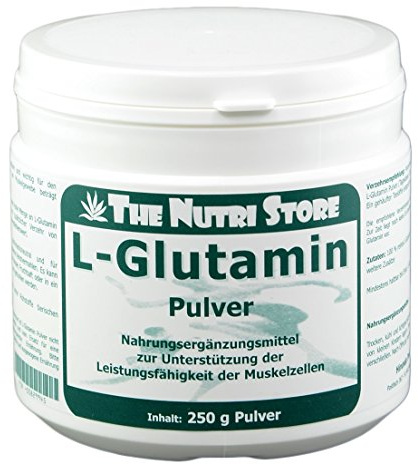 The Nutri Store L-Glutamin 100% reines Pulver, 250 g Pulver