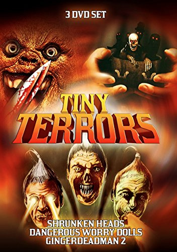 Tiny Terrors 3-Pack: Shrunken Heads / Dangerous Worry Dolls / Gingerdead Man 2