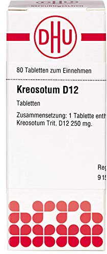 DHU Kreosotum D12 Tabletten, 80 St. Tabletten
