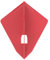 PerfectDarts 1 Set L Style Champagne Dart Flights Astra ROT