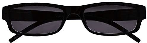 OPULIZE Die Lesebrille Unternehmen Schwarz Leicht Sonnen-Leser UV400 Herren Frauen S32-1 +1,00