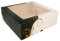 50 unité - Boîtes Pâtisseries Avec Fenêtre 300 G/M2 28X28X10 Cm Blanc Carton