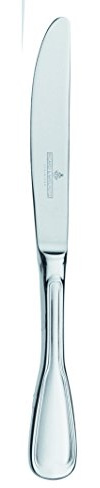Picard & Wielpütz Dessertmesser rostfrei ALTFADEN - Länge: 20,6 cm, poliert, klassisches Besteck, abgerundeten Kanten, hochwertiges Messer, Dessertbesteck - Briefanker (1 X)