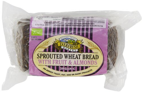 Everfresh Organic Sprouted Fruit and Almond Bread, 400g