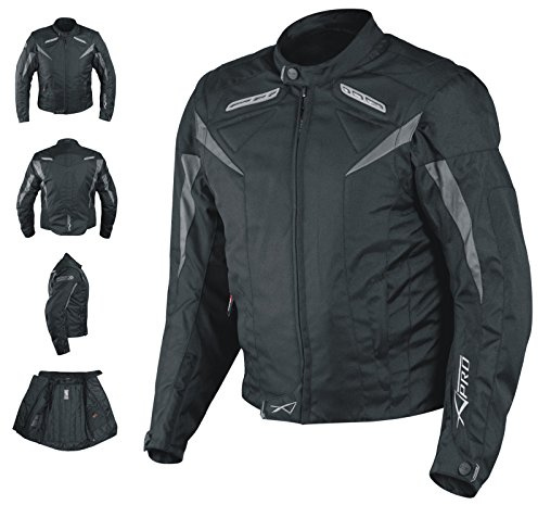 Moto CE Protektoren, Textil, Jacke, Jacke, abnehmbarer Ärmel