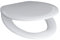 Jika di Laufenb Abattant WC Original avec charnières en PVC adapté pour Les modèles : Zeta, Zeta Plus, Dino, Baltic, Roman, Sam, Lyra New, (kkwc) Neo, Euroline