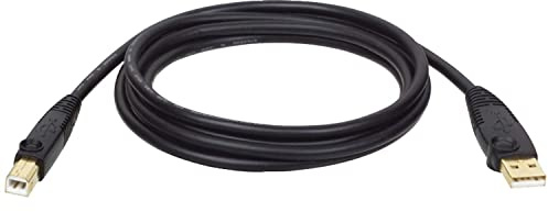 Tripp Lite USB 2.0 Hi-Speed A/B Gold Device Cable Shielded (M/M), 1.83 m (U022-006)