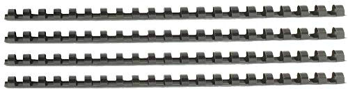 Q-Connect 16mm Binding Comb - Black (Pack of 50)