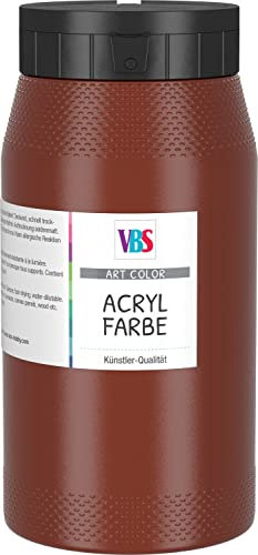 Peinture acrylique Art Color VBS, 500 ml Terre de Sienne brûlée