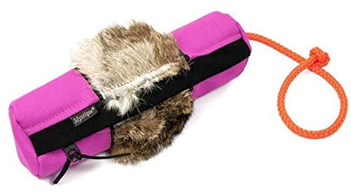 Mystique Snackdummy Futterdummy mit Fell (klein, pink)