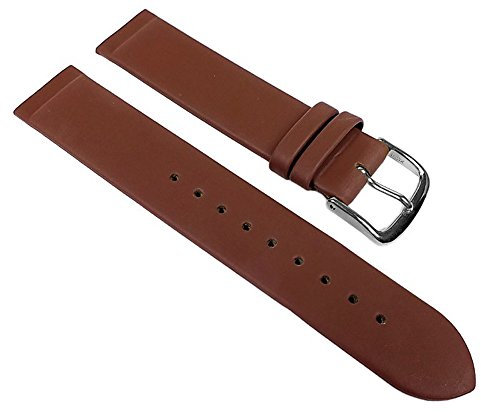 Minott Leder Uhrenarmband Braun Anstoß zum verschrauben 22543, Stegbreite:22mm