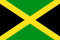 U24 Aufkleber Jamaika Flagge Fahne 8 x 5 cm Autoaufkleber Sticker
