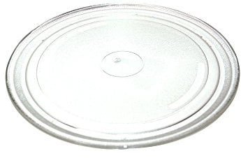 Bandeja giratoria para microondas, color blanco, de la marca First4Spares.