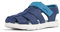 Camper Oruga Sandal K800242, Sandalia Bebé-Niños, Azul Oscuro 020, 25 EU