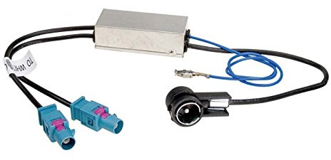 ACV 1524-08 ISO 2X Fakra Antennenadapter/Phantomeinspeisung