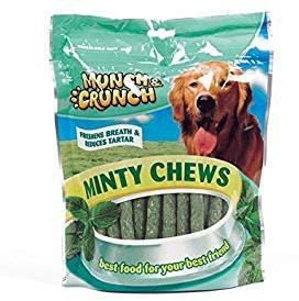 Munch & Crunch Minty Flavour Dog Chews - 330g