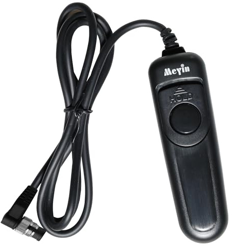 Meyin DSLR Kamera Kabel Shutter Release Fernbedienung RS-802/DC0 für Nikon Kameras D800 D810 D850 D700 D500 D300
