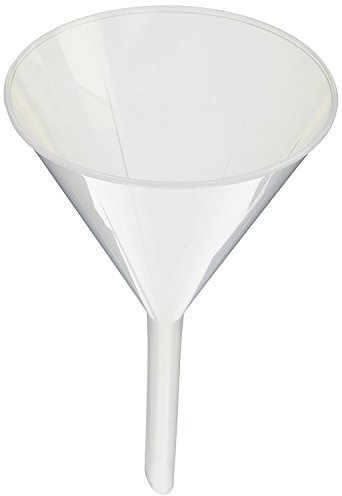 Eisco Labs 4 piece Plastic Funnel Set - 2 1/4, 2 3/4, 3 1/4, 3 15/16