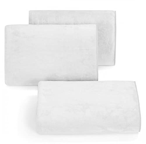 Handtuch Mikrofaser Schnelltrocknend Weich Schlicht Set 3-er Pack Oeko-Tex Sporthandtuch und Strandhandtuch