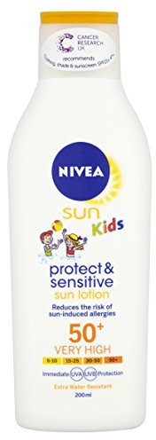 Nivea Sun Kids Protect and Sensitive Sonnenmilch, 200 ml