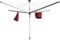 Blome Wäschespinne Superior DuoMatic 60 - Designer Wäscheständer aus Aluminium für den Garten inkl. Bodenhülse, Wäscheschirm mit 60m Wäscheleine, hochwertig & stabil, Made in Germany