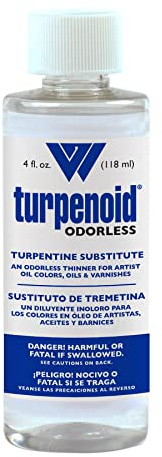 Weber Odorless Turpenoid, 118ml Bottle, 1 Each (1681)