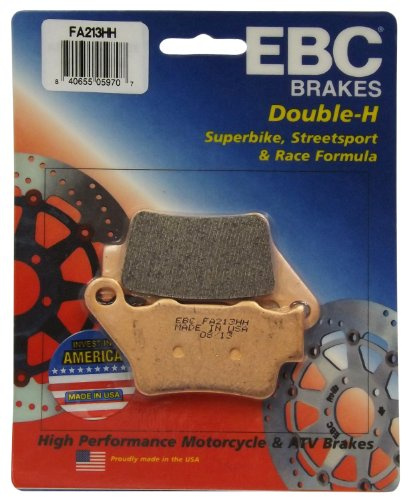 EBC Brakes FA 213HH Sintered Copper Alloy Disc Brake Pad,black