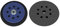 Plateau de ponçage dur 8 trous - pour Makita BO6030 BO6040 – pour disques abrasifs auto-agrippant - NOUVEAU