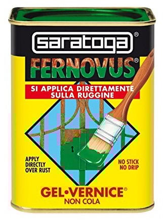 Vernice Gel Antiruggine Fernovus 750ml, Rosso Mattone Satinato, Saratoga