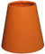 Lampenschirm Aufstecker Orange Kronleuchter Klemmschirm - (A) Ø 11cm unten - (B) Ø 7cm Oben