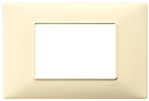 VIMAR Placca 3 m, Crema 120 x 80 x 9 mm